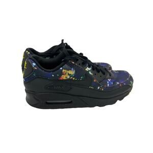 NIKE AIR MAX 90 PREMIUM CITY LIGHTS BLACK VOLT Size 10 700155-070